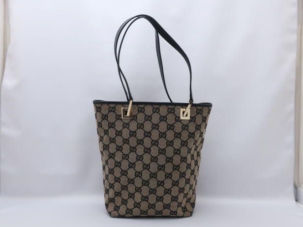 【買取】 グッチ GGキャンバス トート