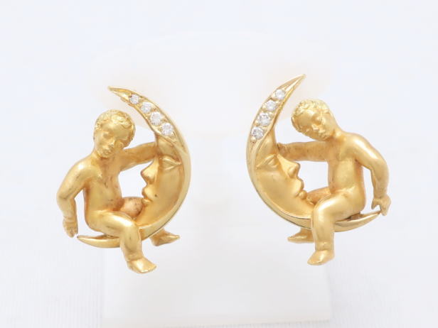 【買取】カレライカレラ K18 デザインピアス
