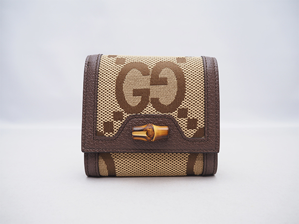 【買取】グッチ ジャンボGG 二つ折り財布